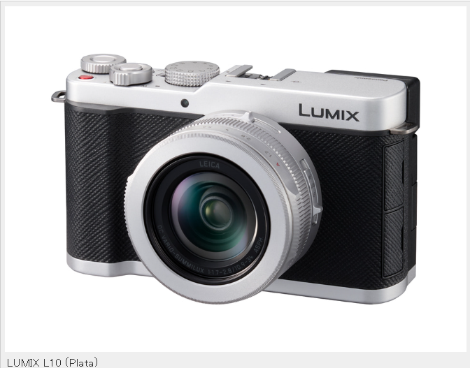 La cámara «LUMIX L10» de Panasonic saldrá a la venta el jueves 18 de junio.