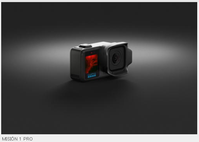 Ya se pueden realizar pedidos anticipados de los nuevos productos de GoPro, la «MISSION 1 PRO» y la «MISSION 1».