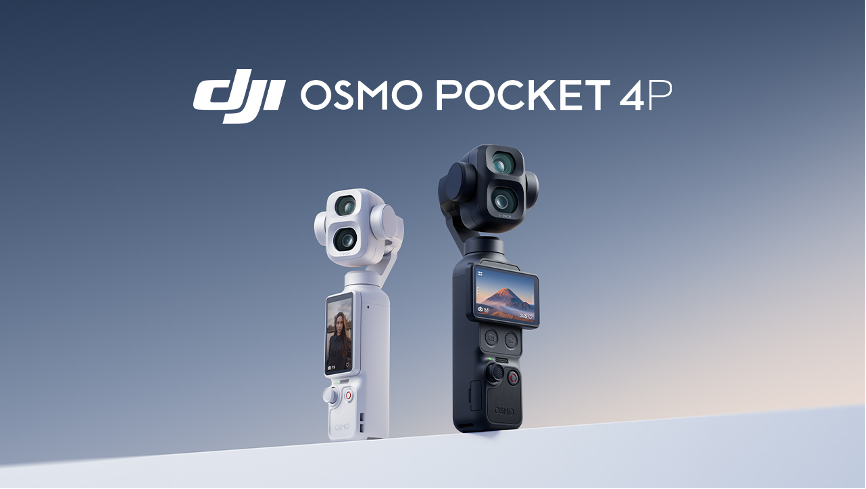 La cámara con estabilizador de doble lente «Osmo Pocket 4P» ha sido anunciada oficialmente en Japón.