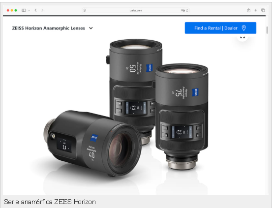 ZEISS presenta objetivos cinematográficos con motores de enfoque integrados.