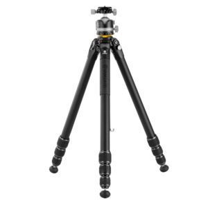 Vanguard Veo 5 304ALBS – Trípode de viaje de aluminio, rótula de bola de doble eje