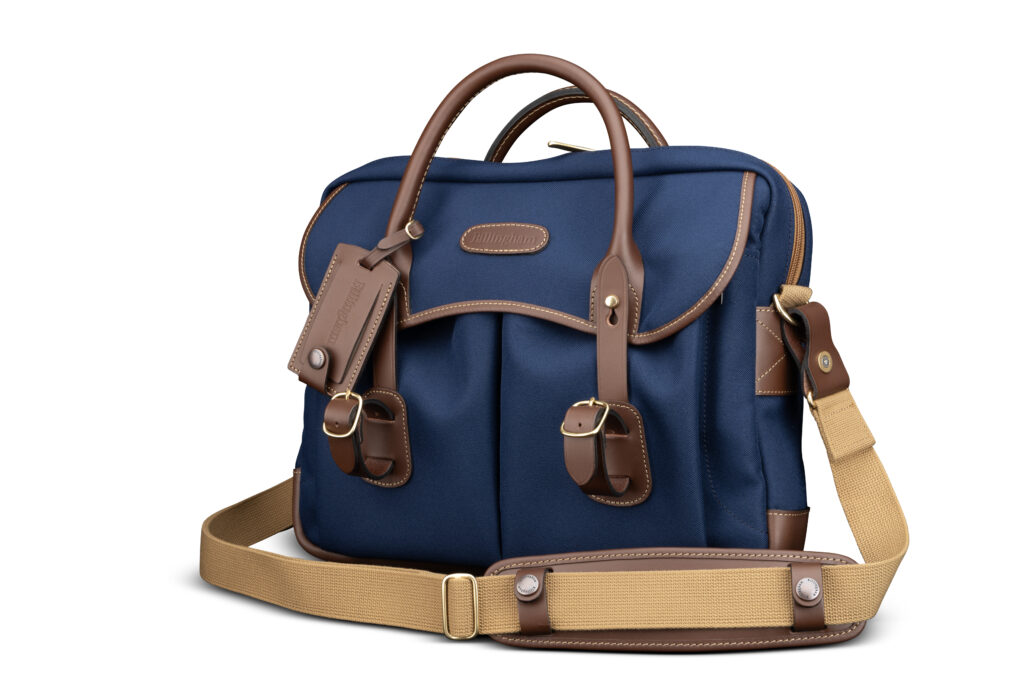 THOMAS BRIEFCASE – navy fibrenyte / chocolate