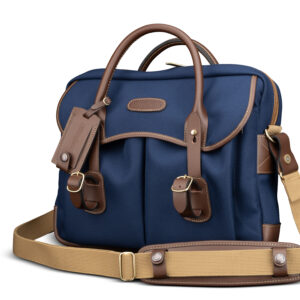 THOMAS BRIEFCASE – navy fibrenyte / chocolate
