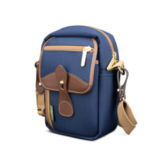 AIRLINE STOWAWAY – navy fibrenyte / chocolate