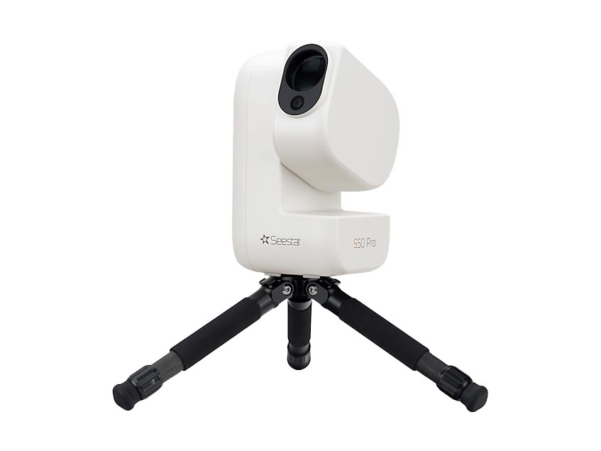 El Seestar S50 Pro es un telescopio astronómico inteligente con capacidades de telefoto mejoradas.