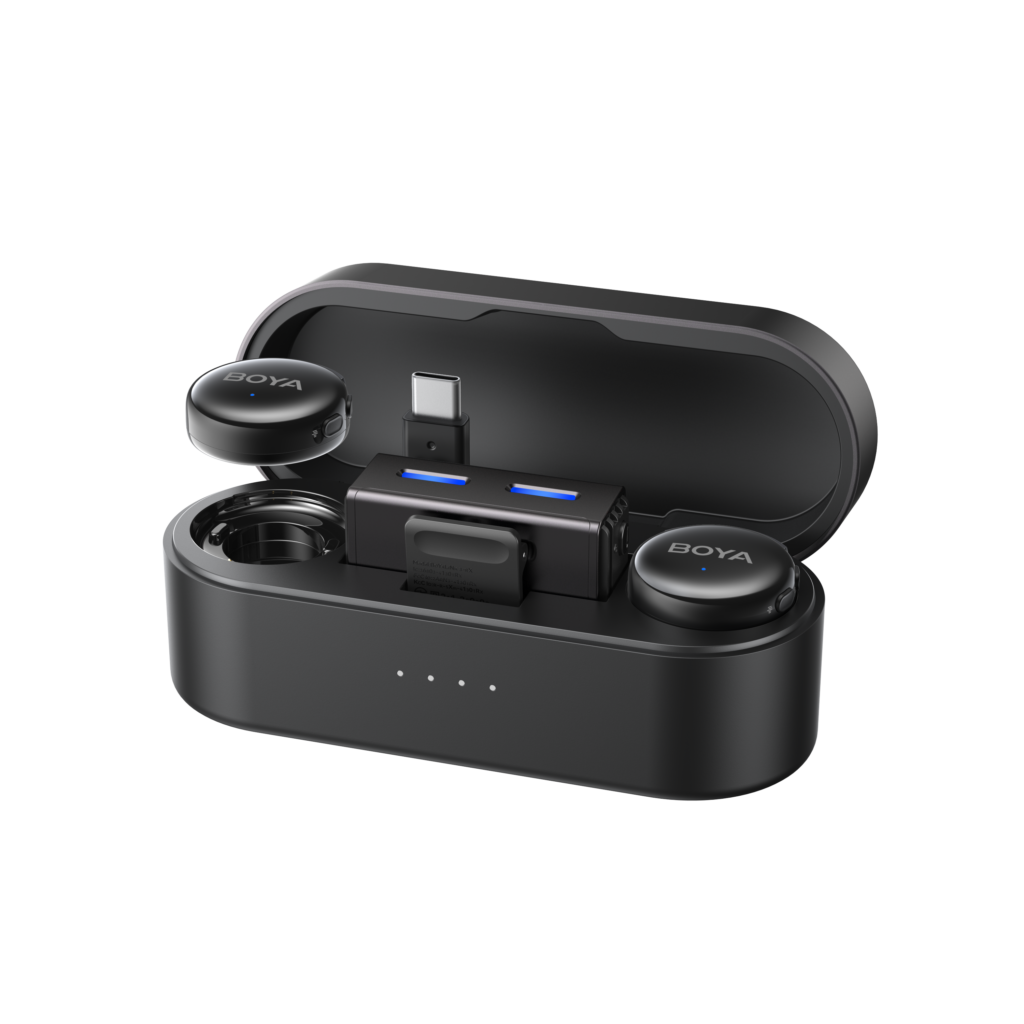 BOYALINK 3-02 AI-Powered Button-Sized Wireless Microphone