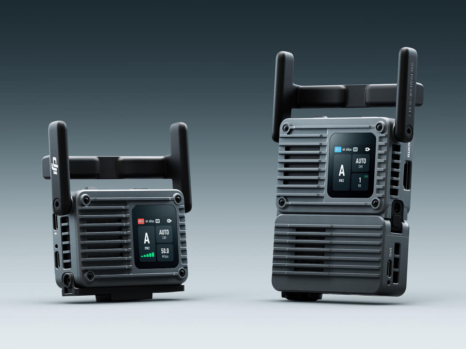 El DJI SDR Transmission 2 transmite de forma inalámbrica vídeo HDR 4K a 60 fps a una distancia de hasta 4 km.