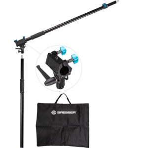 BRESSER 110-116BM Brazo de pluma de 3 secciones