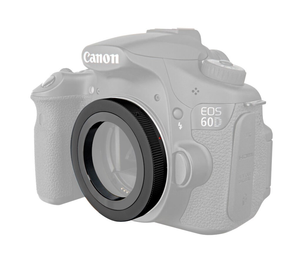 BRESSER Anillo T2 Canon EOS