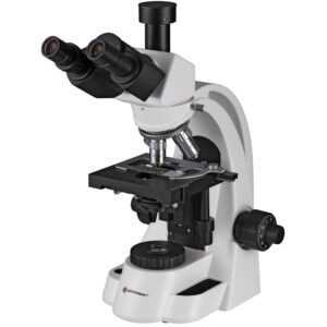 BRESSER Bioscience 40-1000x Trinocular Microscopio