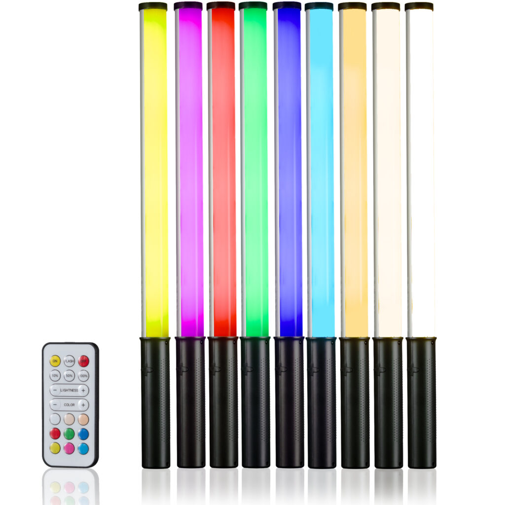 BRESSER BR-10RGB Barra de luz LED 10W