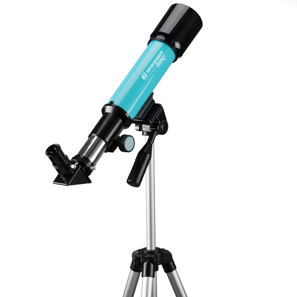 BRESSER JUNIOR Telescopio para niños 50/360 con tienda de campaña