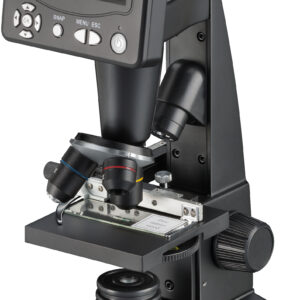 BRESSER Microscopio de enseñanza LCD 8.9cm (3.5″)