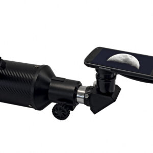 BRESSER Stellar 60/800 AZ – Telescopio Refractor con Adaptador de Cámara de Smartphone