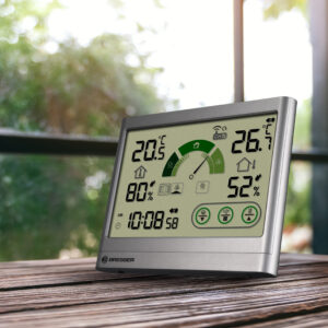 BRESSER Termo-Higrómetro con Recomendación de Ventilación VentAir H