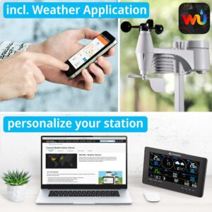 Centro meteorológico BRESSER WIFI ClearView con sensor 7 en 1