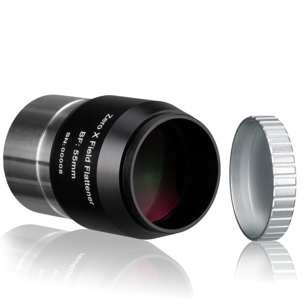 EXPLORE SCIENTIFIC Aplanador de campo Zero X 2»/M48 para ED80, ED102 y ED127 APO