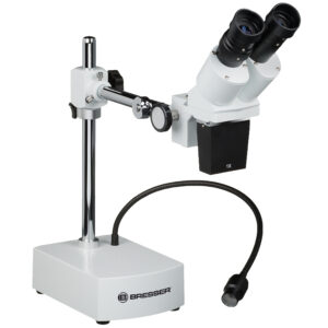 Lupa Binocular de luz reflejada LED BRESSER Biorit ICD-CS 5x-20x (30.5)