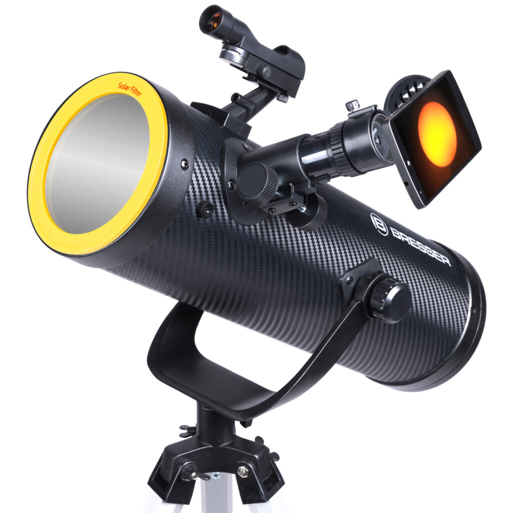 Telescopio con Filtro solar BRESSER Solarix 114/500