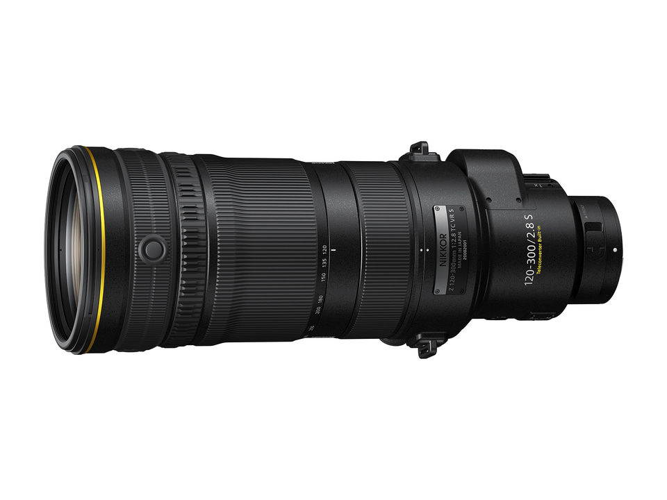 Anunciado el «NIKKOR Z 120-300mm f/2.8 TC VR S», un objetivo zoom de gran apertura con teleconvertidor 1.4x integrado