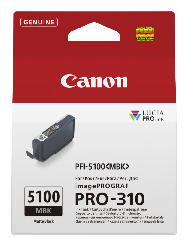 Canon PFI-5100 MBK ink cartridge