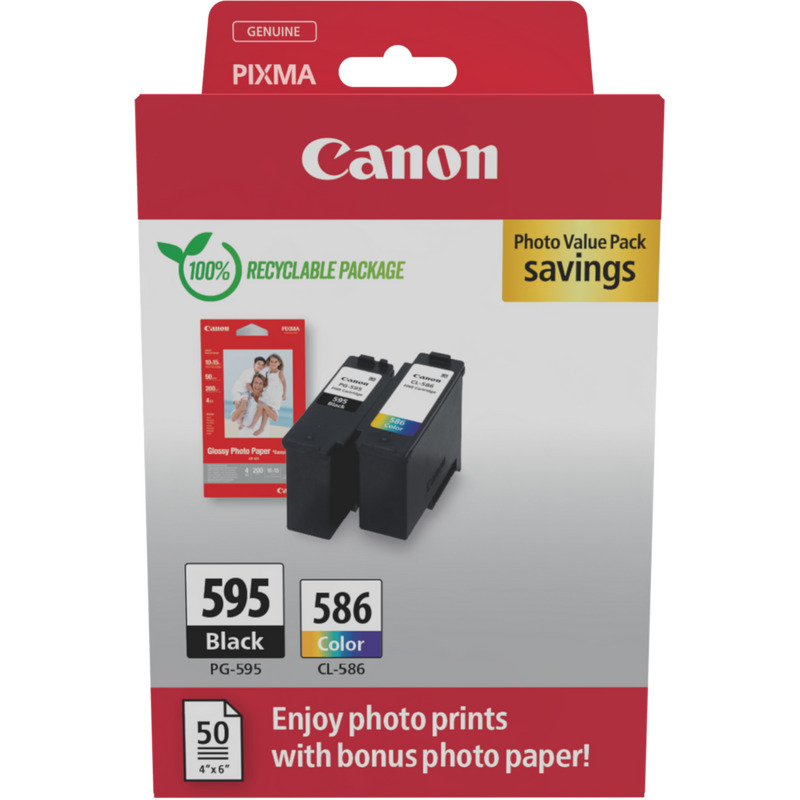 Canon PG595/CL586 PVP ink cartridge
