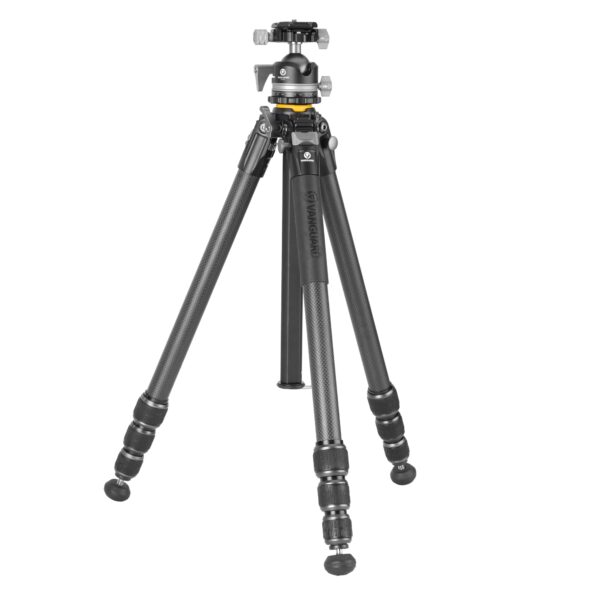 Vanguard Veo 5 264CLBS – Trípode de carbono, rótula de bola de doble eje